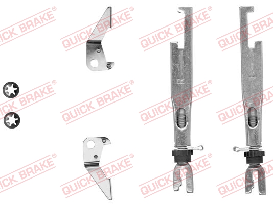 Set pentru reglare ulterioară, frână tambur 102 53 003 QUICK BRAKE